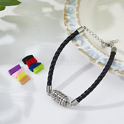 Bracelet diffuseur de parfum en acier inoxydable 304 (1 pièce)&nbsp;BJEW-FG0001-08A