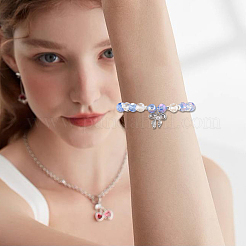12 pièces 2 couleurs laiton micro pavé pendentifs en zircone cubique claire&nbsp;KK-BBC0015-63