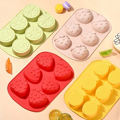 4 moule à fruits en silicone&nbsp;ST-CJ0043-082
