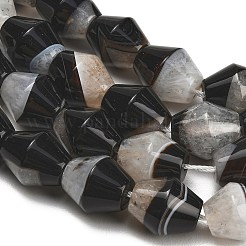 Chapelets de perles d'agate naturelle&nbsp;GG-L001-D02-02D