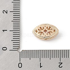 Perline zirconi micro pave  in ottone&nbsp;KK-K297-27G-02