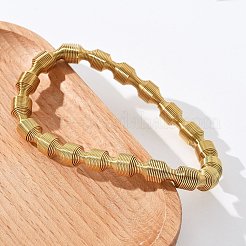 304 Edelstahl Stretch-Armreifen für Damen&nbsp;LS-BJEW-P315-02F-G