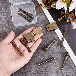 8 Stück 2 Stile Legierungsschnurenden&nbsp;FIND-NB0006-89AB