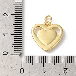 Emaille-Anhänger aus Messing mit Gestellbeschichtung&nbsp;KK-Z056-40G-02