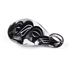 Manuelle Bunte Malerei Anhänger & Charms&nbsp;LAMP-N034-03A