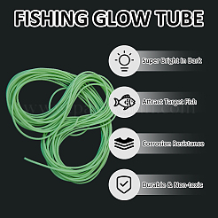 Tube lumineux en silicone pour la pêche&nbsp;FIND-WH0173-353A