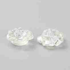 Transparente Kunststoffperle&nbsp;KY-WH0049-02A