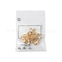 16 pieza de 4 estilos de accesorios para pendientes de acero inoxidable 304&nbsp;STAS-FS0001-85G