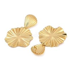 Pendientes colgantes de acero inoxidable 304&nbsp;EJEW-S253-12G-1