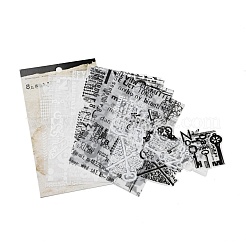 30 stücke 15 stile schlüsselthema sammelalbum papier kits&nbsp;DIY-D075-08