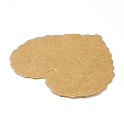 100 Stück leere Geschenkanhänger aus Kraftpapier&nbsp;CDIS-B001-02A