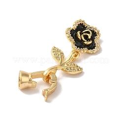 Micro latón allanan circonio cúbico veces aproximamente corchetes&nbsp;KK-B098-05G-01