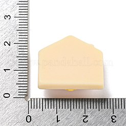 Cabochons décodés en résine opaque de Noël&nbsp;LS-RESI-U006-04I