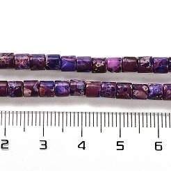 Synthetischer Regalit / kaiserlicher Jaspis / Seesediment-Jaspisperlenstränge&nbsp;G-F765-E01-01