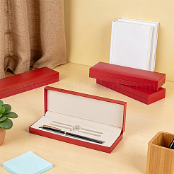 Geschenkverpackungen für Kugelschreiber aus Kunststoff&nbsp;CON-WH0001-85B-02