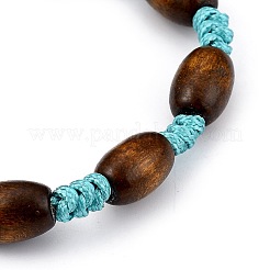 Bracelets de perles tressées pour enfants&nbsp;BJEW-JB05437-05