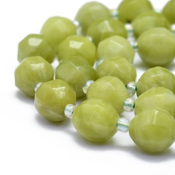 Olivo naturale perle di giada fili&nbsp;G-K306-A04-10mm