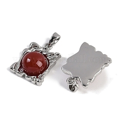 Anhänger aus natürlichem Karneol (gefärbt und erhitzt)&nbsp;KK-P283-52P