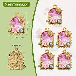 Pendentifs d'émail en alliage&nbsp;FIND-SZ0019-25A