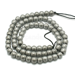 Non magnetici perle ematite sintetico fili&nbsp;G-K015-6mm-02F