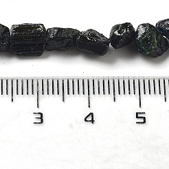 Rohe raue natürliche Turmalin-Perlen-Stränge&nbsp;G-P528-B07-01