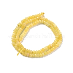 Gefärbte natürliche Malaysia Jade Rondelle Perlen&nbsp;G-E316-2x4mm-47