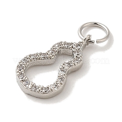 Ottone micro spianare fascino zirconi&nbsp;KK-C072-46P