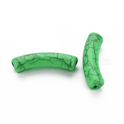 Undurchsichtige knisternde Acrylperlen&nbsp;MACR-S372-002N-007