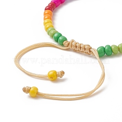 Armband aus geflochtenen Perlen aus Glassamen&nbsp;BJEW-MZ00025-02