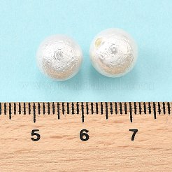 Galvanisieren Sie Muschelperlen&nbsp;BSHE-K016-10mm