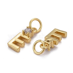 Pendentifs en laiton zircon cubique transparent&nbsp;ZIRC-Z011-35E