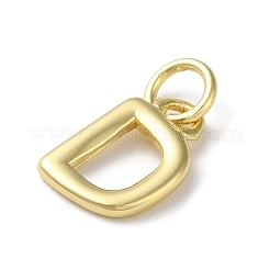 Acumular charms de latón chapado&nbsp;KK-P245-06G-D
