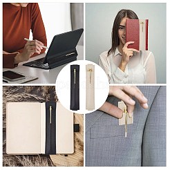 4 porte-stylo en similicuir 2 couleurs&nbsp;ABAG-CP0001-14A