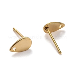 Ohrstecker-Beschläge aus Edelstahl 304&nbsp;X-STAS-L211-05C-G