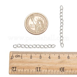 Eisen endet mit Twist-Ketten&nbsp;CH-R001-N-5cm