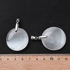Natürliche Selenitanhänger&nbsp;G-M091-01D