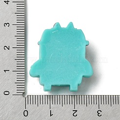 Cartoon Junge undurchsichtige Decoden-Cabochons aus Kunstharz&nbsp;RESI-C045-03A