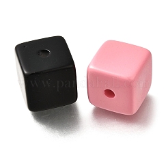 Sprühen gemalte Acrylperlen-Spitzlackiert&nbsp;OACR-R002-04A