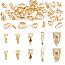40 pz. 5 stili di ganci a scatto in ottone&nbsp;KK-TA0008-87