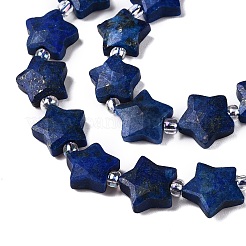 Gefärbte natürliche Lapislazuli-gefärbte Perlenstränge&nbsp;G-T138-190