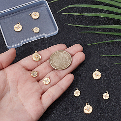 12 pz 2 stili ottone micro pavé zirconia cubica charms&nbsp;KK-UN0005-25