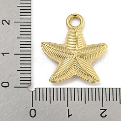 Placcatura ionica (ip) ciondoli in acciaio inossidabile 304&nbsp;STAS-I307-559G