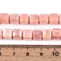 Anlaufschutz-Glasperlenstränge mit galvanischer Beschichtung&nbsp;GLAA-T025-8mm-10I