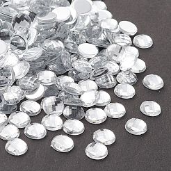 Acryl-Strass-Cabochons&nbsp;GACR-R002-8mm-08