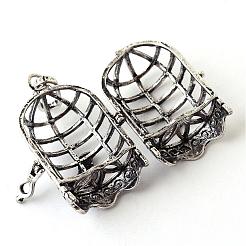 Pendentifs de cage en laiton&nbsp;KK-Q402-14AS