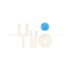Set zur Herstellung von Holzpompons&nbsp;WOOD-WH0050-008