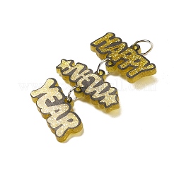 Pendentifs en résine&nbsp;RESI-Q012-04C