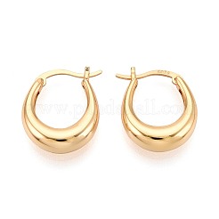 925 Sterling Silber Reifen Ohrringe&nbsp;STER-N016-130G
