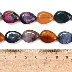 Natur Drachen Venen Achat Perlen Stränge&nbsp;GG-L001-K01-01G