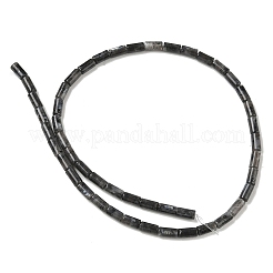 Natürliche Larvikit-Perlenstränge&nbsp;G-B091-A20-01